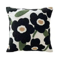 Axyaa Nordic Flower Embroidered Pillow Cover - Lightweight Luxury Home Decor