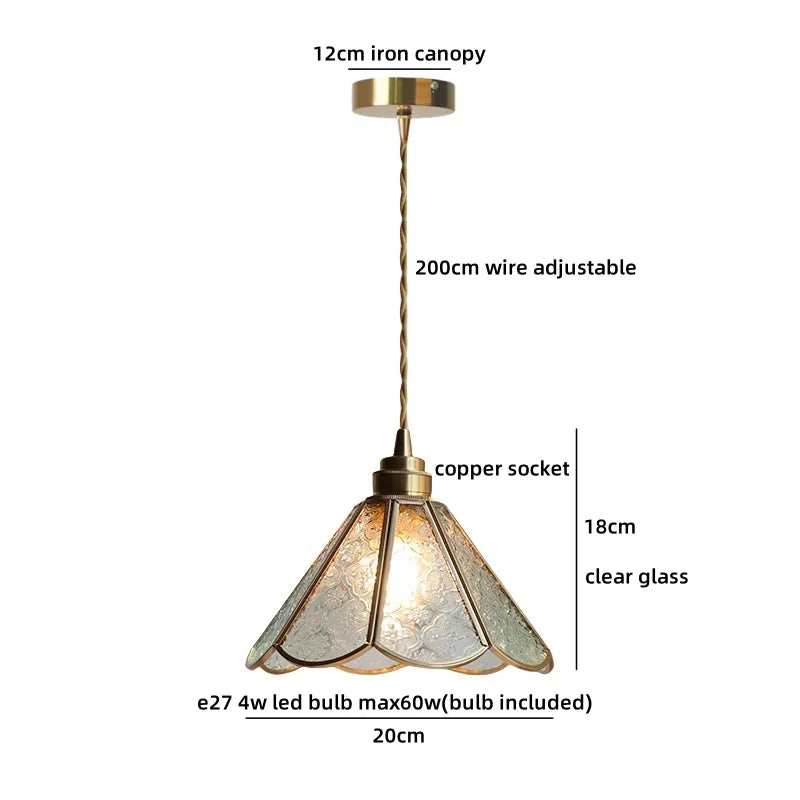 Axyaa White Ceramic Copper LED Pendant Lamp for Bedroom and Dining Table