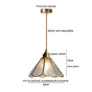 Axyaa Industrial Vintage Glass Shade LED Pendant Chandelier