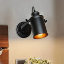 Vintage Axyaa Wall Lamp: Retro Rustic Iron Sconce for Bedroom, Balcony & Hallway