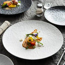 Axyaa Western Dining Dish Set for Steak, Salad, Dessert - Luxury Tableware for Home and Camping