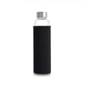 Axyaa High-Temp Glass Water Bottle with Protective Bag, BPA-Free Sport & Travel Drink Bottle
