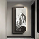 Axyaa Light Luxury Sandstone Mountain Wall Lamp for Elegant Decor