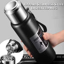 Axyaa Stainless Steel Thermos Bottle: Keep Cold/Hot, Insulated, Outdoor, 1000ML
