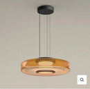 Nordic Stained Glass Chandelier by Axyaa - Elegant Art Lamp for Living Room and Bar
