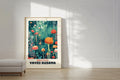 Yayoi Kusama Landscape Canvas Poster - Axyaa Infinite Love Wall Art Prints