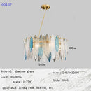 Axyaa Crystal Chandelier for Modern Luxury Living Room and Dining Hall