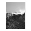 Nordic Ocean Waves Canvas Painting by Axyaa - Modern Wall Art for Living Room