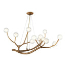 Axyaa Vintage Tree Branches LED Chandelier for Dining Room