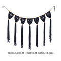 Axyaa Bohemian Handwoven Wall Hanging - Tasseled Room Divider