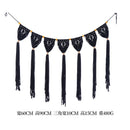 Axyaa Bohemian Handwoven Wall Hanging - Tasseled Room Divider