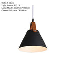 Axyaa Cone Ceiling Chandelier Modern Nordic Dining Pendant Lamp Bar Hanging Lights