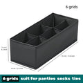 Axyaa Underwear Socks Pants Bra Storage Box Wardrobe Organizer for Home
