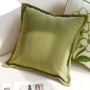 Axyaa Lily Jacquard Embroidery Pillow Cover for Sofa Living Room 45x45