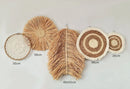 Axyaa Rattan Wall Hanging Scandinavian Wall Decor