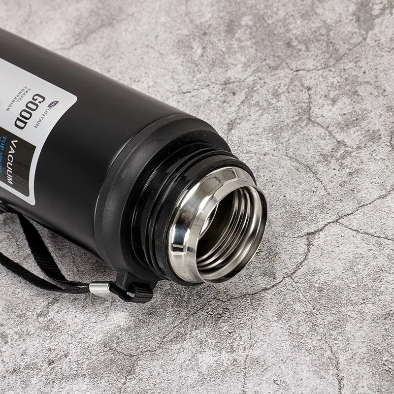 Axyaa Stainless Steel Vacuum Flask - Large Capacity Thermal Bottle