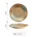 Axyaa Ceramic Plate Set for Molecular Cuisine and Restaurant Tableware