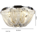 Luxury Tassel Chandelier for Hotel Villa Stairs by Axyaa