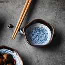 Axyaa Japanese Style Ceramic Seasoning Dish Set for Restaurants and Home
