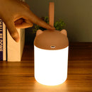 Axyaa LED Night Light USB Lamp Human Touch Control Bedroom Bedside Lighting