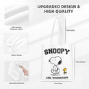 Axyaa Cartoon Dog Tote Bag - Foldable Shoulder Bag for Women and Students
