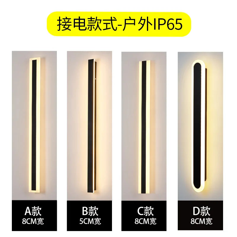 Axyaa Outdoor LED Wall Lamp for Villa Door Courtyard Decoration