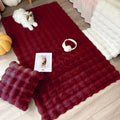Axyaa Imitation Rabbit Hair Bubble Carpet - Soft and Cozy Rug for Home Décor