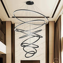 Axyaa Ele Hall Dining Staircase Indoor Ceiling Lights Chandelier