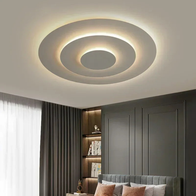 Axya LED Ceiling Chandelier: Modern Light Fixture for Home Decor.