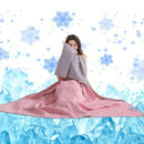 Axyaa Cooling Blanket: Soft Breathable Comforter for Hot Sleepers year-round use