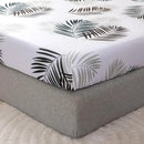 Axyaa Fitted Sheet with Elastic Band for Single/Double/Queen/King Size Mattress