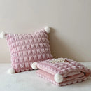Axyaa Pillow Blanket: Dual Use Nap & Car Blanket for Winter Comfort