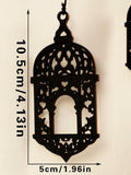 Axyaa Hollow Moon and Star Lantern: DIY Ramadan and Eid Festival Decor, Islamic Gift