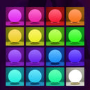 Axya RGB Ball Lamp: 16 Colors Dimmable AC-powered Globe Light for Home Decor