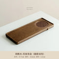 Axyaa Walnut Wood Tea Tray for Serving Chinese Tea Set