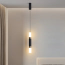 Axyaa Black LED Pendant Light for Bedroom Dining Room Kitchen Fixtures