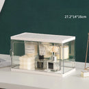 Axyaa Acrylic Makeup Cosmetic Organizer Perfume Display Holder Jewelry Storage Box