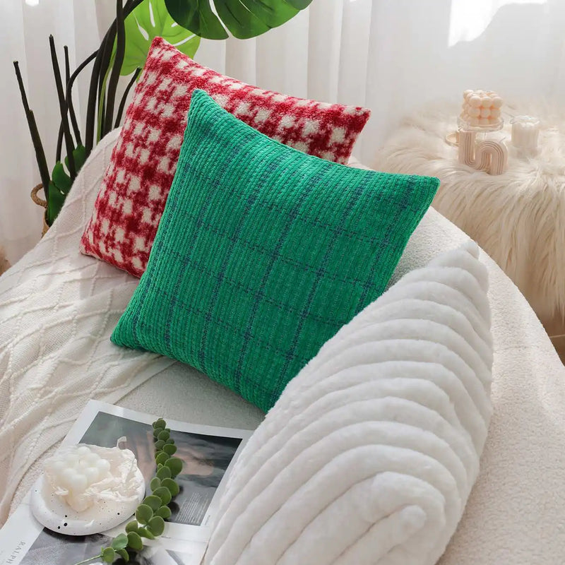 Nordic Christmas Cushion Cover by Axyaa - Designer Pillow Cover for Living Room