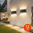 Axyaa Wall Light: Waterproof Indoor Outdoor LED Interior Lamp