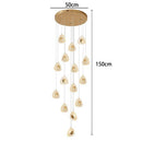Axyaa Nordic Chandeliers Dining Room Pendant Lights Ceiling Hanging Lamps