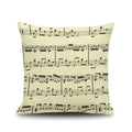 Axyaa Piano Key Notes Pillowcase - Home/Office Sofa Decor