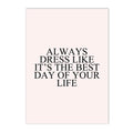 Nordic Motivation Quote Canvas Print Typography Poster for Home Decor by Axyaa
