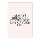 Nordic Motivation Quote Canvas Print Typography Poster for Home Decor by Axyaa