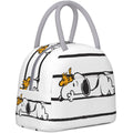 Axyaa Cartoon Dog Insulated Lunch Bag - Large Capacity, Thermal Cooler for School