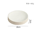 Axyaa Ceramic Cylindrical Plate Set Ideal for Pasta, Desserts, Snacks, Steaks, Sushi, and Molecular Cuisine