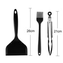 Axyaa Silicone Kitchen Utensils Set - Non-Stick Cooking Tools for Home Cooks