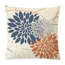 Axyaa Hydrangea Dandelion Cushion Cover: Home Car Sofa Decor Pillow Case