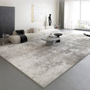 Axyaa Luxury Fluffy Grey Living Room Carpet, Soft Plush Rug for Home Decor