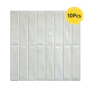 Axyaa 3D Peel and Stick Kitchen Tile Backsplash 10pcs 30x30cm 3D Tile Sticker