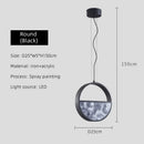 Axyaa Colorful Art Pendant Light for Home and Commercial Spaces